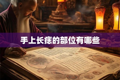 手上长痣的部位有哪些