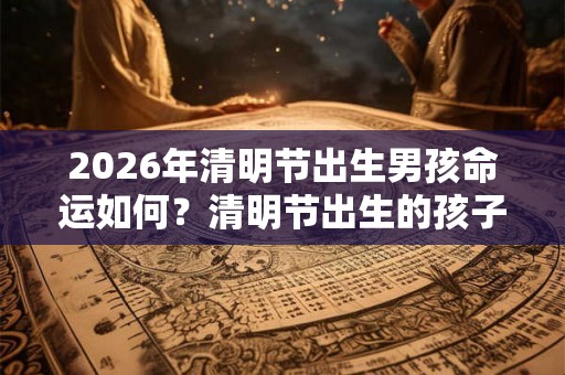 2026年清明节出生男孩命运如何？清明节出生的孩子有阴阳眼？