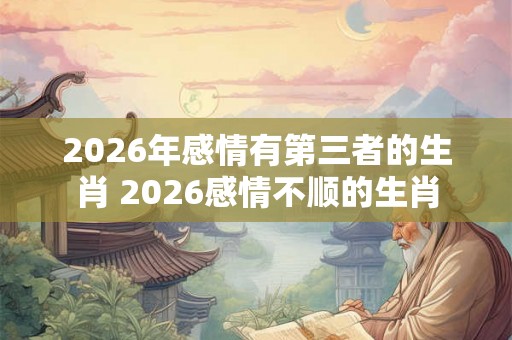 2026年感情有第三者的生肖 2026感情不顺的生肖 2026年感情有第三者的生肖 2026感情不顺的生肖
