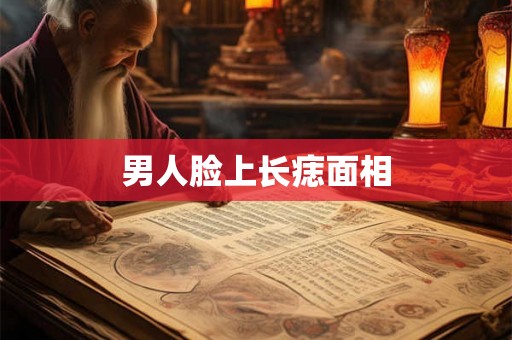 男人脸上长痣面相
