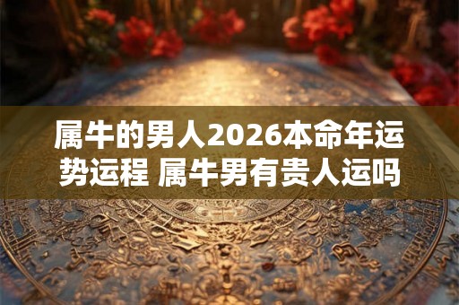 属牛的男人2026本命年运势运程 属牛男有贵人运吗