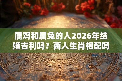 属鸡和属兔的人2026年结婚吉利吗？两人生肖相配吗？
