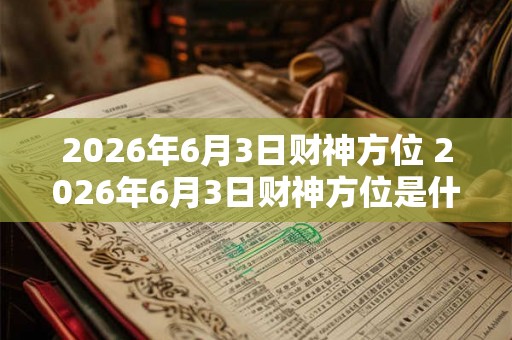 2026年6月3日财神方位 2026年6月3日财神方位是什么如何在家中布置才能招财旺宅