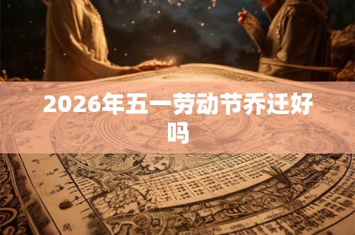 2026年五一劳动节乔迁好吗 2026年五一劳动节乔迁好吗