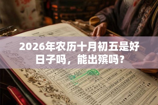 2026年农历十月初五是好日子吗，能出殡吗？