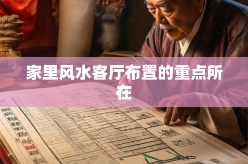家里风水客厅布置的重点所在