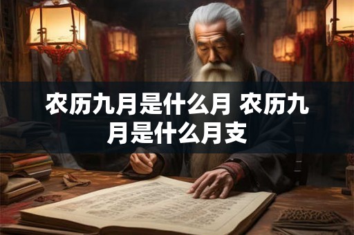 农历九月是什么月 农历九月是什么月支 农历九月是什么月 农历九月是什么月支