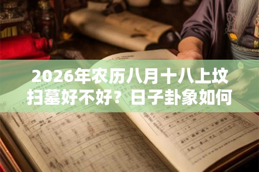 2026年农历八月十八上坟扫墓好不好？日子卦象如何？