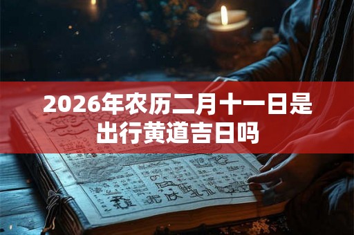 2026年农历二月十一日是出行黄道吉日吗
