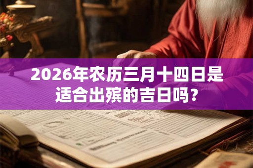 2026年农历三月十四日是适合出殡的吉日吗？