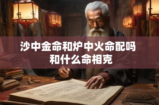 沙中金命和炉中火命配吗  和什么命相克