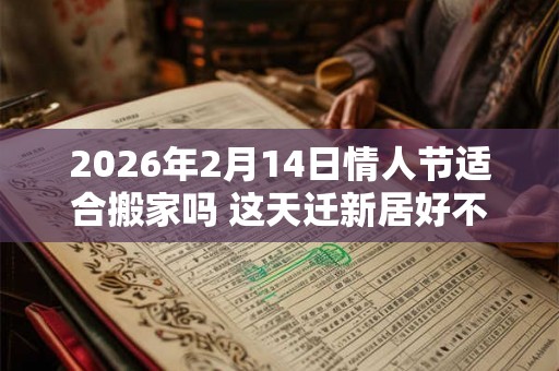 2026年2月14日情人节适合搬家吗 这天迁新居好不好 2026年2月14日情人节适合搬家吗 这天迁新居好不好