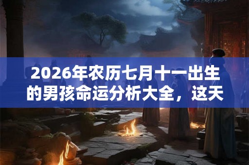 2026年农历七月十一出生的男孩命运分析大全,这天出生好吗? 2026年农历七月十一出生的男孩命运分析大全,这天出生好吗?