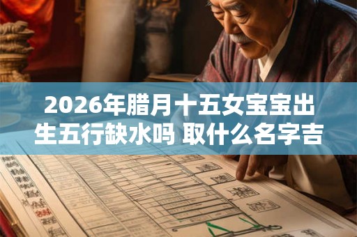 2026年腊月十五女宝宝出生五行缺水吗 取什么名字吉利
