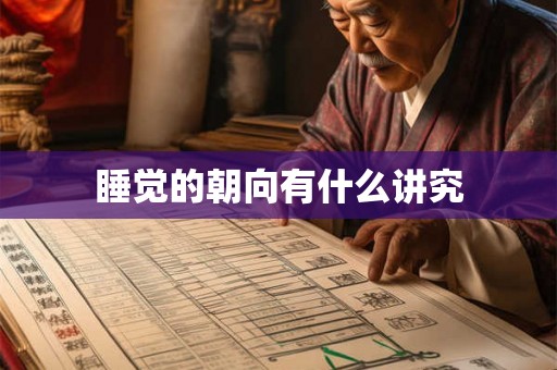 睡觉的朝向有什么讲究
