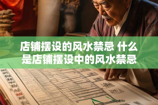 店铺摆设的风水禁忌 什么是店铺摆设中的风水禁忌 店铺摆设的风水禁忌 什么是店铺摆设中的风水禁忌