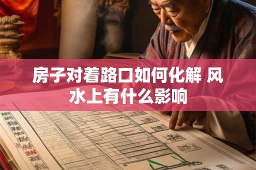 房子对着路口如何化解 风水上有什么影响