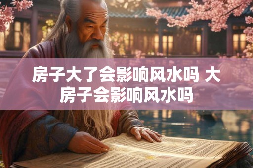 房子大了会影响风水吗 大房子会影响风水吗