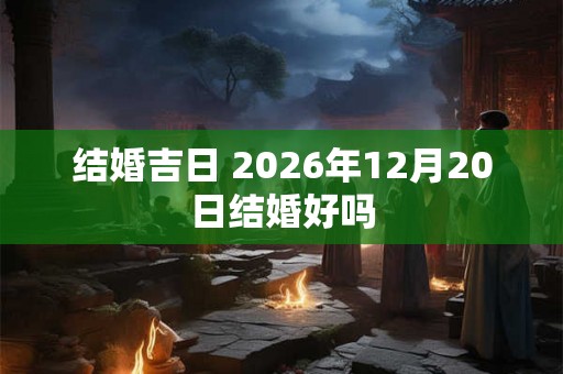 结婚吉日 2026年12月20日结婚好吗 结婚吉日 2026年12月20日结婚好吗