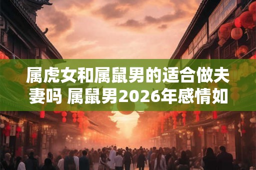属虎女和属鼠男的适合做夫妻吗 属鼠男2026年感情如何 属虎女和属鼠男的适合做夫妻吗 属鼠男2026年感情如何