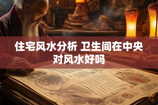 住宅风水分析 卫生间在中央对风水好吗