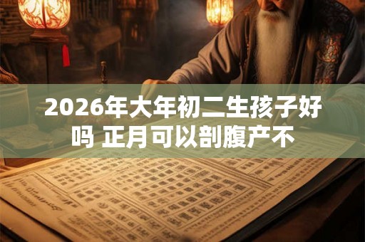 2026年大年初二生孩子好吗 正月可以剖腹产不