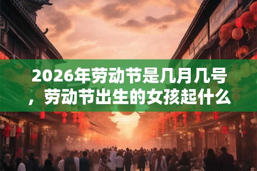 2026年劳动节是几月几号，劳动节出生的女孩起什么名字合适