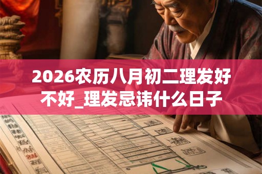 2026农历八月初二理发好不好_理发忌讳什么日子 2026农历八月初二理发好不好_理发忌讳什么日子