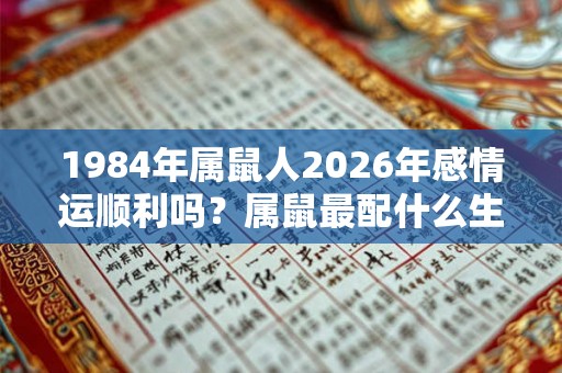 1984年属鼠人2026年感情运顺利吗？属鼠最配什么生肖？