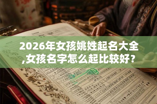 2026年女孩姚姓起名大全,女孩名字怎么起比较好？