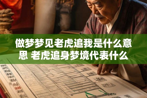 做梦梦见老虎追我是什么意思 老虎追身梦境代表什么 做梦梦见老虎追我是什么意思 老虎追身梦境代表什么