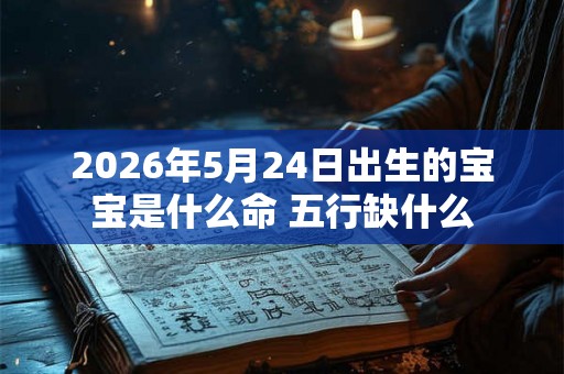 2026年5月24日出生的宝宝是什么命 五行缺什么 2026年5月24日出生的宝宝是什么命 五行缺什么