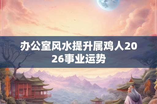 办公室风水提升属鸡人2026事业运势