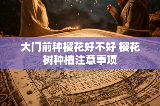 大门前种樱花好不好 樱花树种植注意事项
