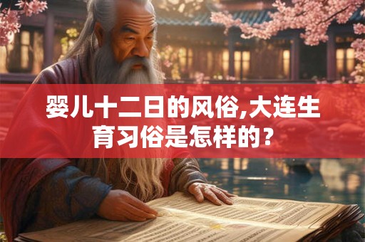 婴儿十二日的风俗,大连生育习俗是怎样的？