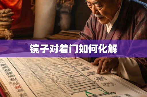 镜子对着门如何化解