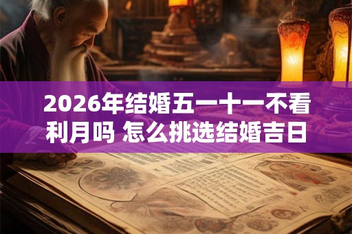 2026年结婚五一十一不看利月吗 怎么挑选结婚吉日 2026年结婚五一十一不看利月吗 怎么挑选结婚吉日