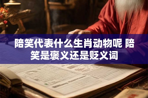 陪笑代表什么生肖动物呢 陪笑是褒义还是贬义词 陪笑代表什么生肖动物呢 陪笑是褒义还是贬义词