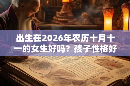出生在2026年农历十月十一的女生好吗？孩子性格好吗？