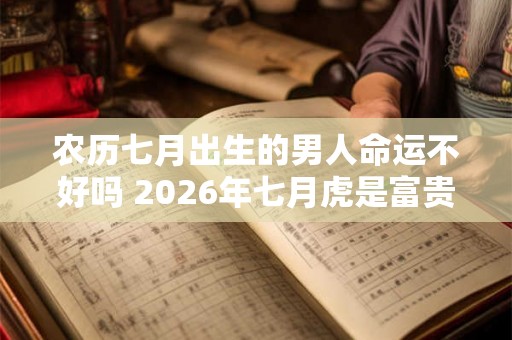 农历七月出生的男人命运不好吗 2026年七月虎是富贵命吗