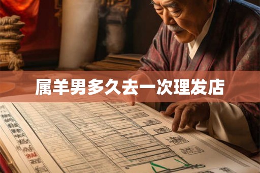属羊男多久去一次理发店
