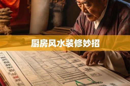 厨房风水装修妙招