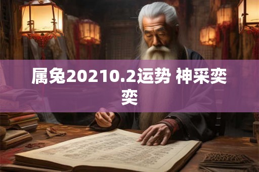 属兔20210.2运势 神采奕奕