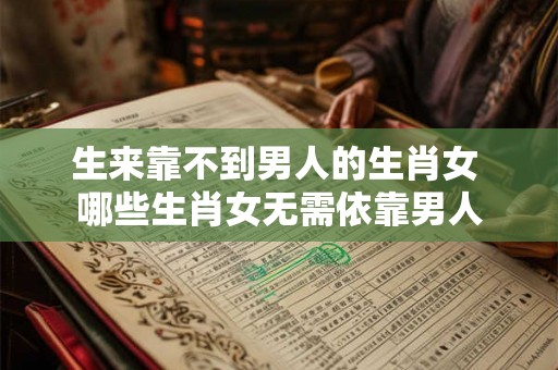 生来靠不到男人的生肖女 哪些生肖女无需依靠男人