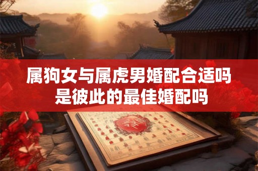 属狗女与属虎男婚配合适吗 是彼此的最佳婚配吗 属狗女与属虎男婚配合适吗 是彼此的最佳婚配吗