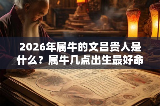2026年属牛的文昌贵人是什么？属牛几点出生最好命？