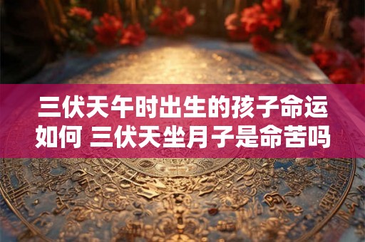 三伏天午时出生的孩子命运如何 三伏天坐月子是命苦吗