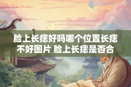 脸上长痣好吗哪个位置长痣不好图片 脸上长痣是否合适哪些位置的长痣不好看有哪些相关图片参考