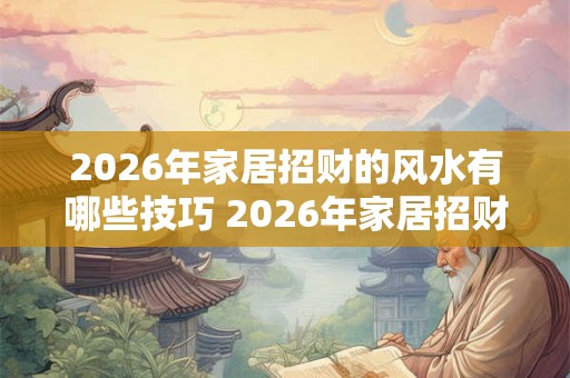 2026年家居招财的风水有哪些技巧 2026年家居招财有哪些风水技巧 2026年家居招财的风水有哪些技巧 2026年家居招财有哪些风水技巧