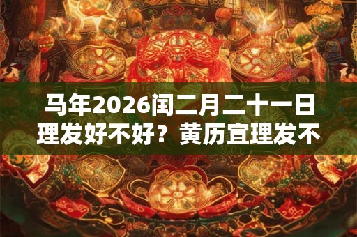 马年2026闰二月二十一日理发好不好？黄历宜理发不